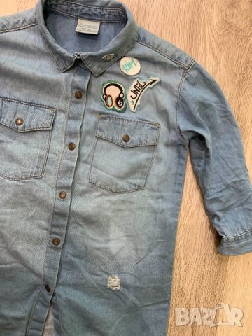 Zara нова детска риза 3-4г 104см, снимка 2 - Детски ризи - 26432304
