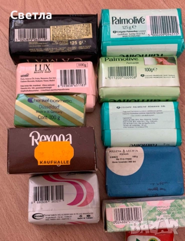 Сапуни от колекция, всички са от преди 1990 г., 25 броя, по € 4 за брой, за всички € 90, снимка 2 - Колекции - 45812397