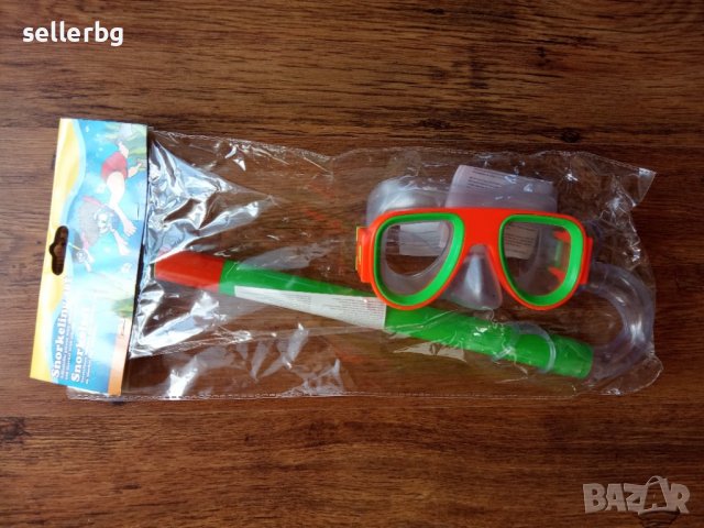 Детски шнорхел и очила за плуване , снимка 2 - Водни спортове - 38345619