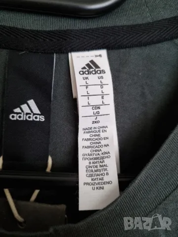 Нова мъжка блуза Adidas, размер L, снимка 4 - Блузи - 47832080