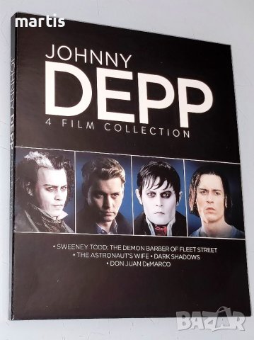 Колекция Johnny Depp Blu-ray/отлично състояние/, снимка 1 - Blu-Ray филми - 40027587