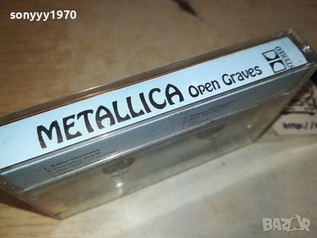METALLICA-КАСЕТА 1412231038, снимка 6 - Аудио касети - 43407135