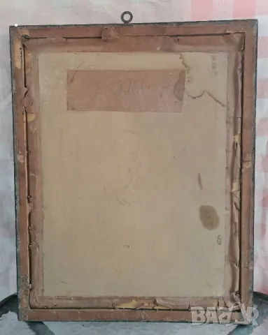 Стара Картина на Христос , снимка 2 - Антикварни и старинни предмети - 48898104