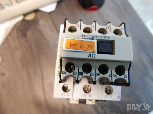 контактор трифазен MOELLER, снимка 4 - Електродвигатели - 37260678