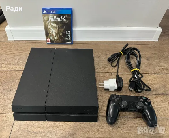 PlayStation 4 1TB + игра, снимка 1 - PlayStation конзоли - 47739246