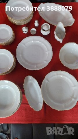 Стар руски порцеланов сервиз/ нов, снимка 2 - Антикварни и старинни предмети - 43438506