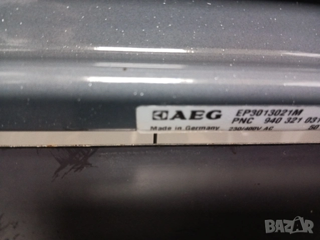 Иноксова печка за вграждане с керамичен плот Аег Aeg Made in Germany 2 години Гаранция!, снимка 5 - Печки, фурни - 53253175