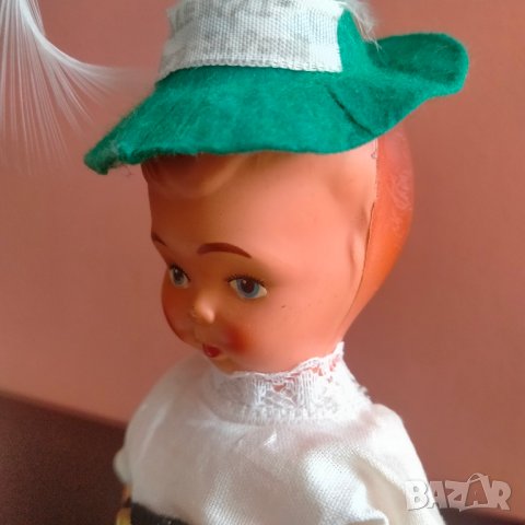 Колекционерска кукла Sweetheart Knoch August KG West Germany 16 см, снимка 15 - Колекции - 44071895