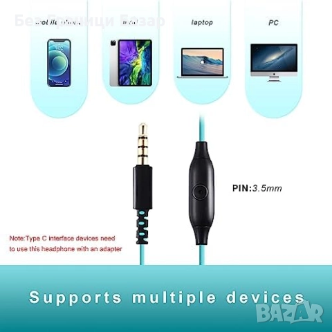 Нови Спортни слушалки с микрофон, спортен дизайн, 3.5 мм жак с кука за ухо и стерео звук, снимка 6 - Слушалки и портативни колонки - 52582244