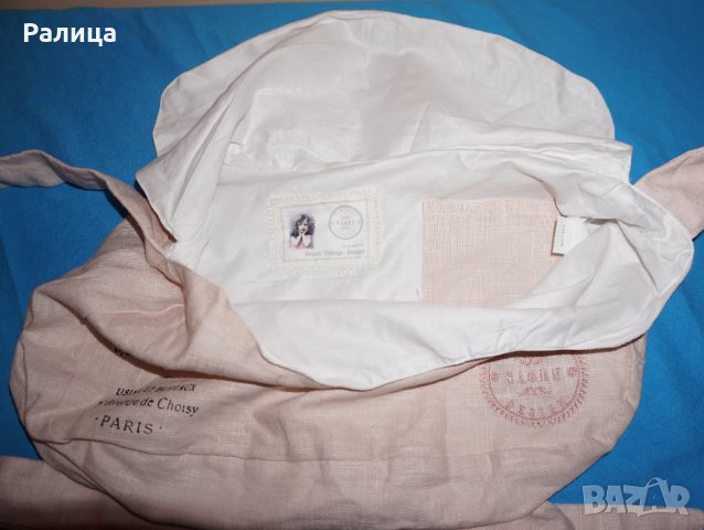 Дамска Vintage чанта Sagen Design от 100% Лен, снимка 10 - Чанти - 27517646