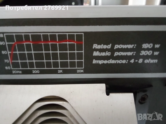 Бас говорители 12-ки  JAMO  190W, снимка 4 - Тонколони - 52088227