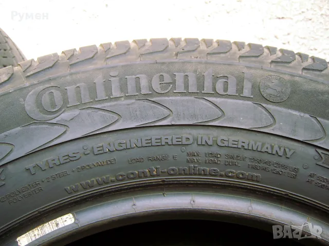 Гума Continental Vanco 2 - 215 75 16 за бус 1 бр.- 35 лв., снимка 2 - Гуми и джанти - 47805950