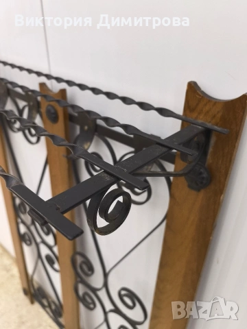 Закачалка ковано желязо , снимка 2 - Закачалки - 53567057