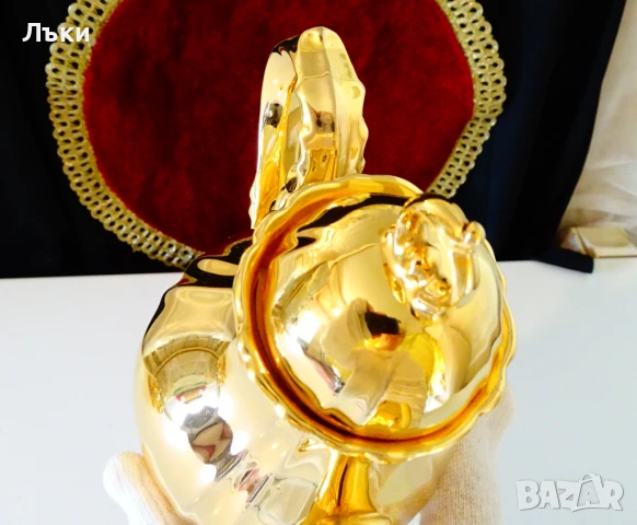 Кана баварски порцелан,чисто злато,барок. , снимка 8 - Антикварни и старинни предмети - 51171984