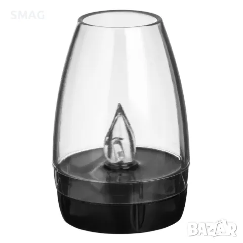 Соларна лампа Настолен фенер Прозрачен Ø6x9см S_1236436, снимка 3 - Соларни лампи - 49907385