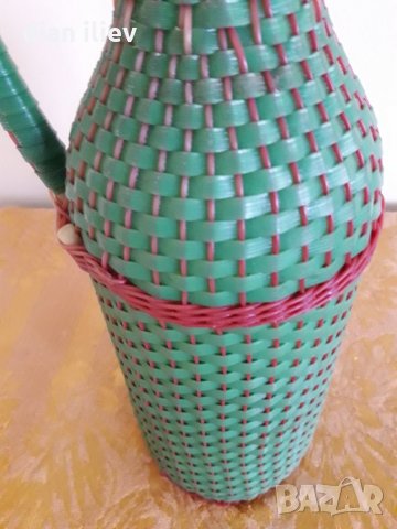 Стара плетена дамаджана, снимка 6 - Колекции - 27448035
