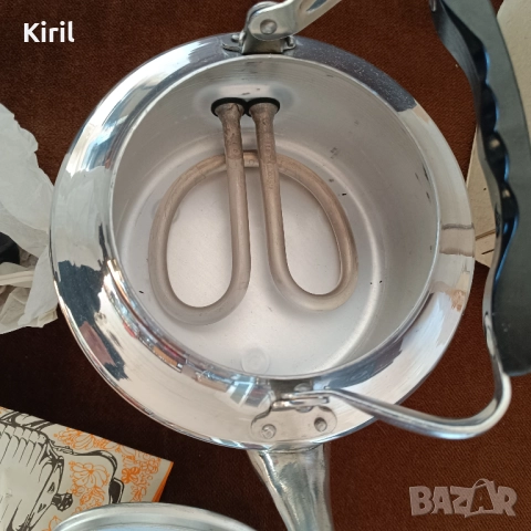 Ретро електрически чайник 2 литра нов, снимка 8 - Кани - 52681600