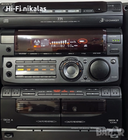 аудио система стерео уредба SONY HCD-H771, снимка 4 - Аудиосистеми - 52942219