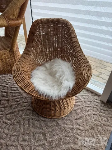 Детско ратаново столче , снимка 1