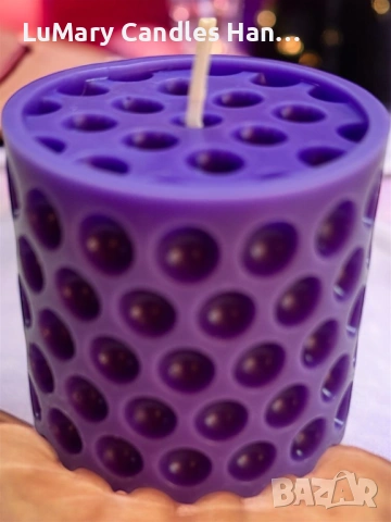 Свещ “Лавандула”, снимка 4 - Декорация за дома - 53223285