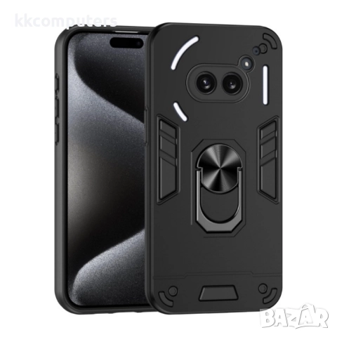 Nothing Phone 2a Удароустойчив Ring Holder Калъф и Протектор