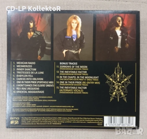 CD за продан (Celtic Frost - Into the Pandemonium), снимка 2 - CD дискове - 51032229