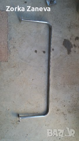 стойка за дрехи за стена,хромникел.