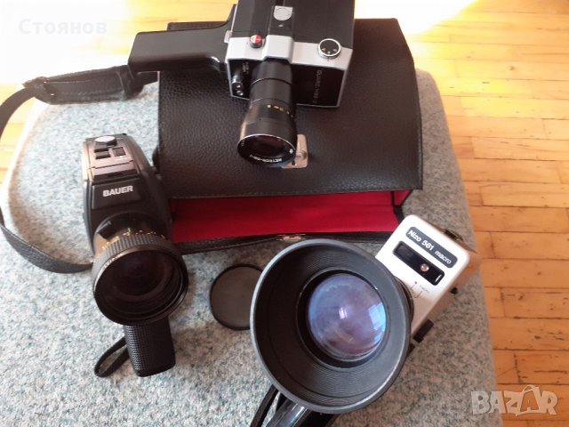 Кинокамери 8 mm  Nizo ,BAUER,QUARTZ, снимка 3 - Камери - 35345693