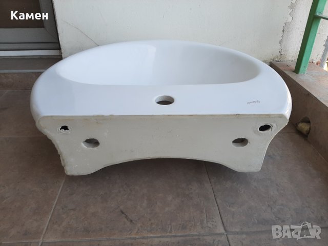 Фаянсова мивка за баня на "Видима", снимка 3 - Мивки - 43850934