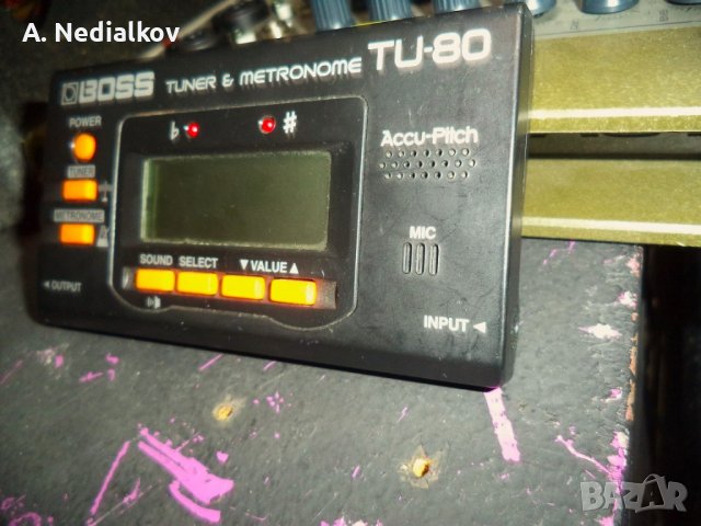 Boss TU80 tuner, снимка 2 - Китари - 44042600