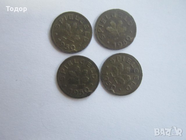 Стар немски жетон стари жетони , снимка 6 - Колекции - 35044145