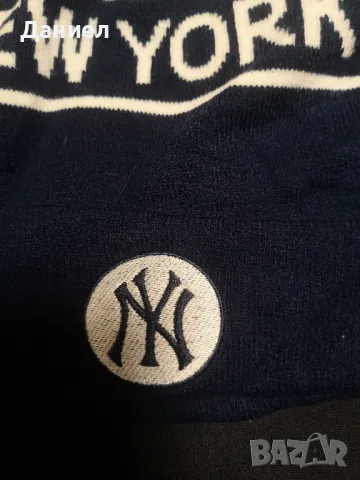 Зимна шапка на New York Yankees , снимка 2 - Шапки - 49091799