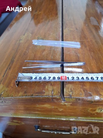 Стара пинсета #2, снимка 6 - Антикварни и старинни предмети - 33138381