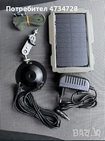 Соларен панел за ловна камера - 6V и 12V