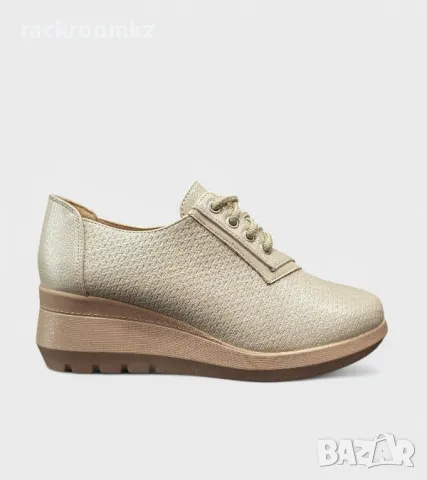 Дамски ежедневни обувки на платформа A2388-5 beige