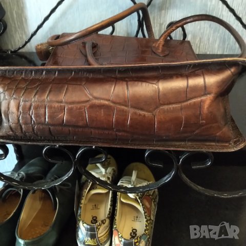  Италианска чанта естествена  кожа РАЗПРОДАЖБА, снимка 10 - Чанти - 37781532