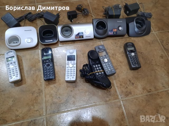 Продавам безжични телефони Panasonic 5 комплекта, снимка 12 - Други - 43399261