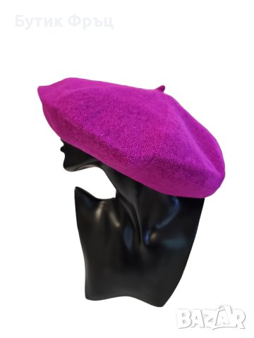 Вълнена барета , снимка 2 - Шапки - 42931229
