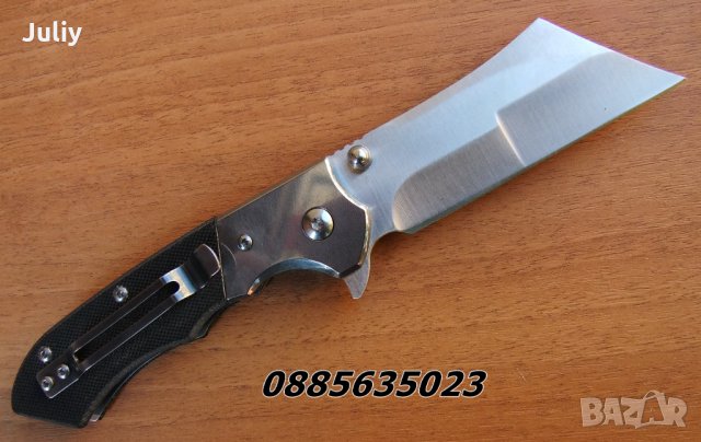 Сгъваем нож Spyderco Roc Cleaver-C177GP/ Knives Cleaver , снимка 12 - Ножове - 25037034