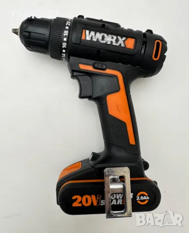 Worx WX390 Акумулаторен перфоратор и Worx WX100 Акумулаторен винтоверт 2022г., снимка 7 - Винтоверти - 50237867