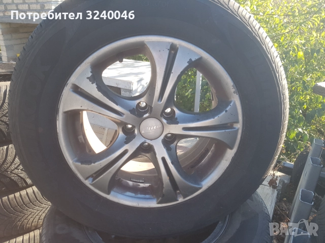 4бр. Алуминиеви джанти 16 цола и гуми 114.3мм, снимка 2 - Гуми и джанти - 51816532