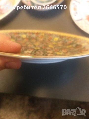 Китайска порцеланова чиния , китай, снимка 2 - Антикварни и старинни предмети - 35025330