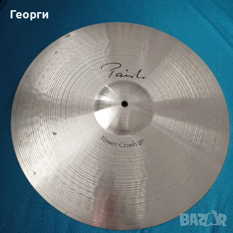 Чинел Paiste Signature Power Crash 18", снимка 1 - Ударни инструменти - 48688130