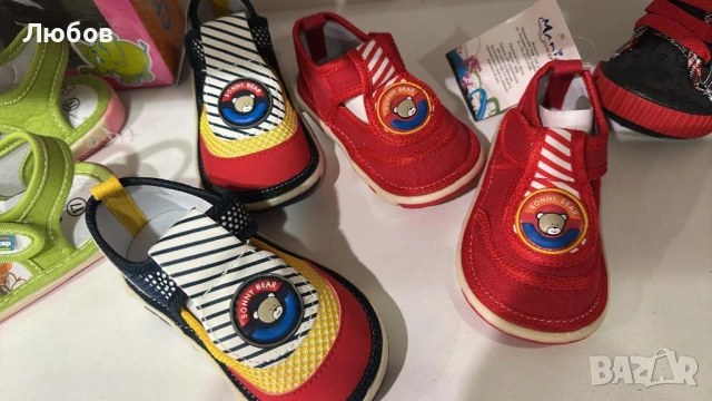 Бебешки сандали със звук, снимка 1