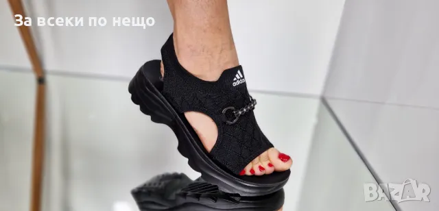 Adidas Дамски Сандали С Метален Акцент Адидас - Налични Различни Цветове Код P575, снимка 6 - Сандали - 50425645