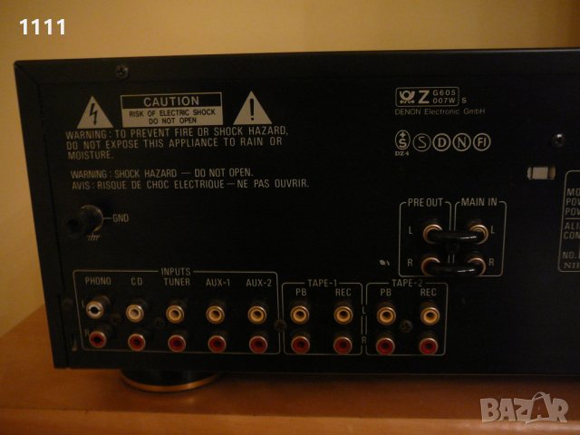DENON PMA-920, снимка 8 - Ресийвъри, усилватели, смесителни пултове - 42937610