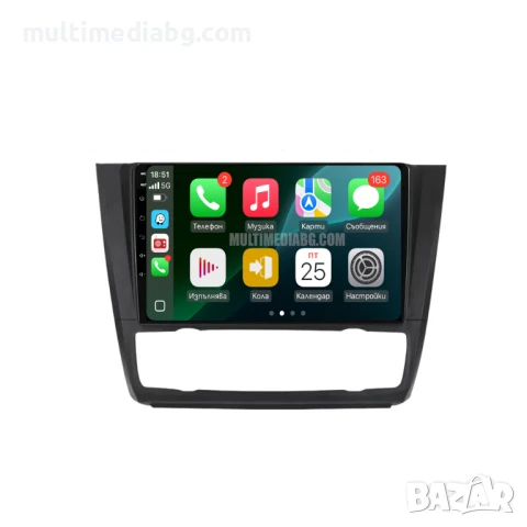 BMW 1 серия E87 E81 E82 E88 2004г-2011г Мултимедия Навигация Android