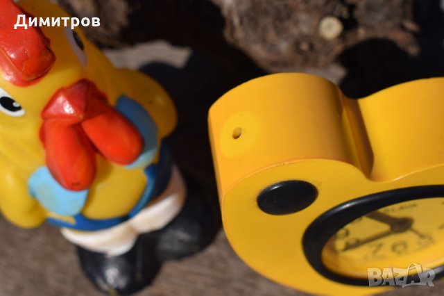 Ретро детски будилник Слава, снимка 3 - Антикварни и старинни предмети - 32452156