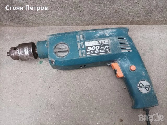 Дрелка AEG регулиране на оборотите 