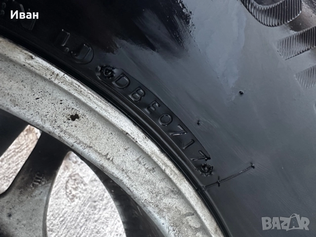 Джанти 6x139.7 с зимни гуми Toyota Land Cruiser , снимка 4 - Гуми и джанти - 52233427